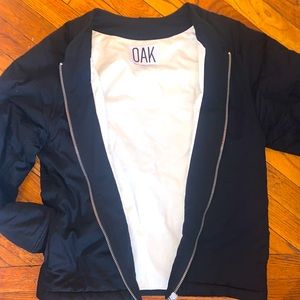 Oak NYC S bomber shell jacket